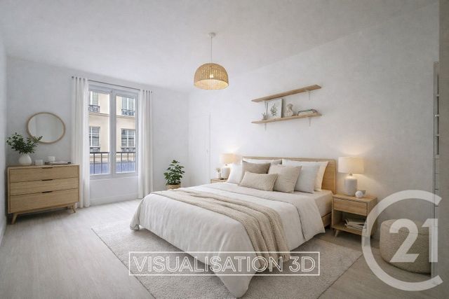 Appartement F3 à vendre - 3 pièces - 57.48 m2 - PARIS - 75011 - ILE-DE-FRANCE - Century 21 Agence De La Mairie