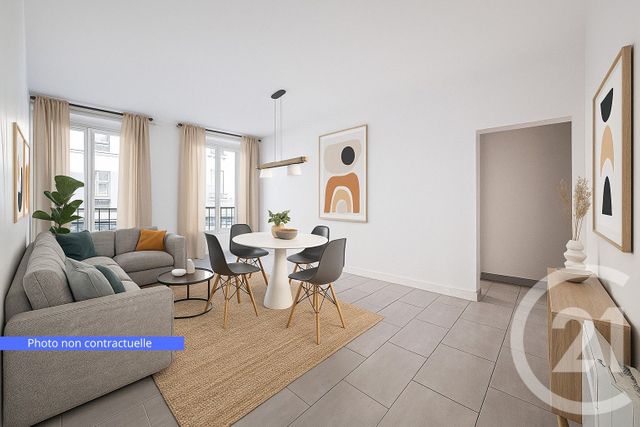 Appartement F3 à vendre PARIS