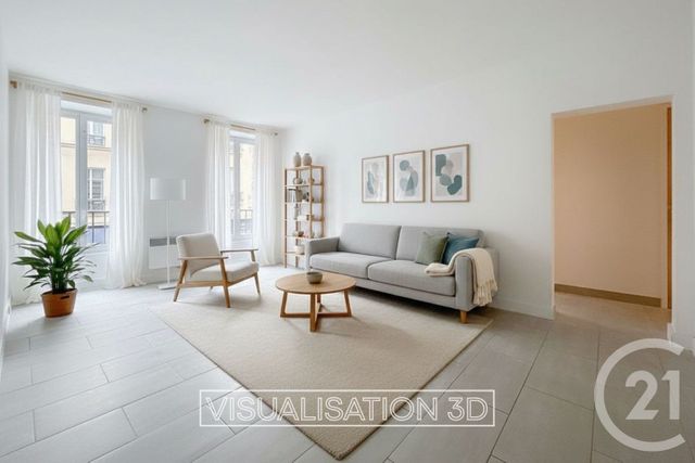 Appartement F3 à vendre - 3 pièces - 57.48 m2 - PARIS - 75011 - ILE-DE-FRANCE - Century 21 Agence De La Mairie