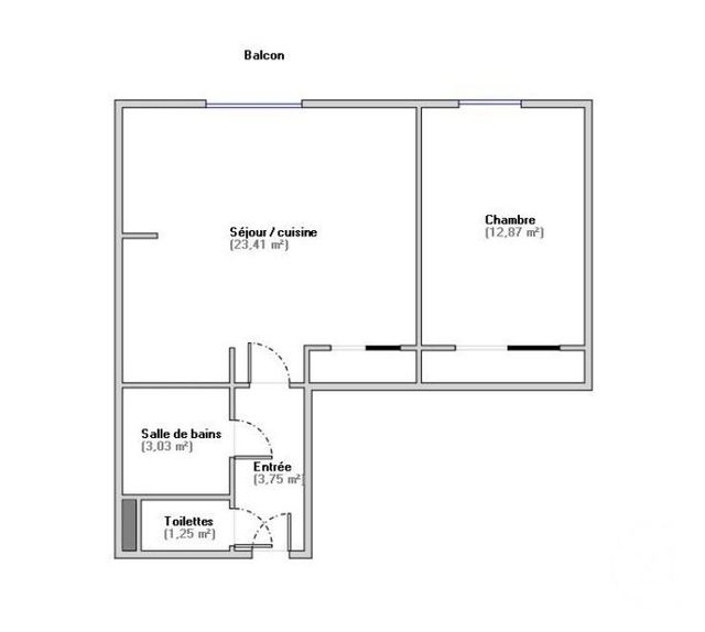 Appartement F2 à louer - 2 pièces - 44.31 m2 - ST MAUR DES FOSSES - 94 - ILE-DE-FRANCE - Century 21 Agence De La Mairie