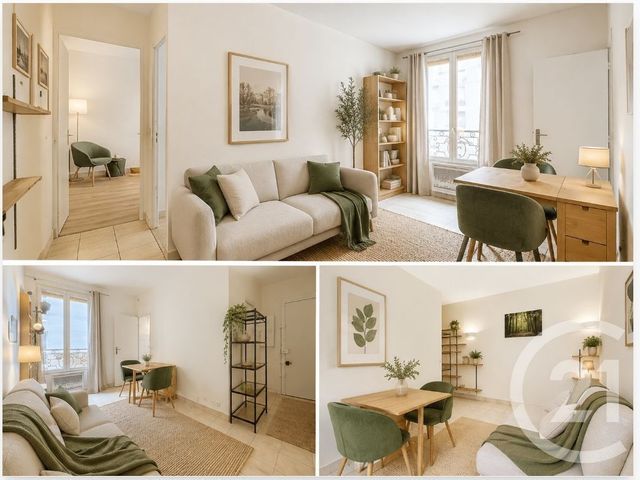 Appartement F3 à vendre PARIS
