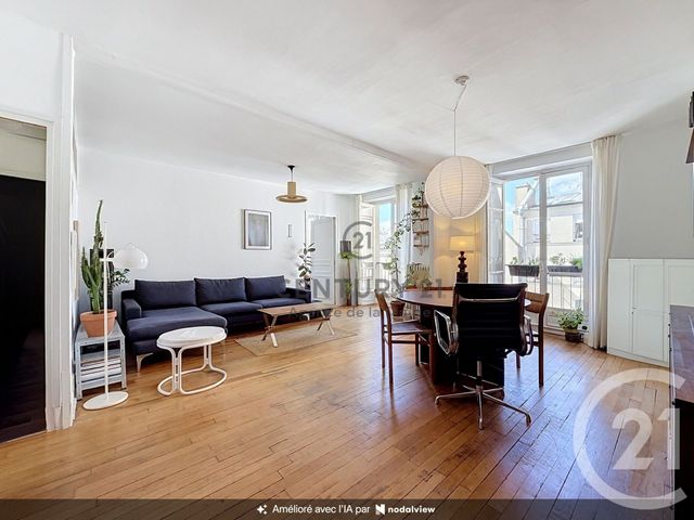 Appartement F2 bis à vendre - 2 pièces - 56.0 m2 - PARIS - 75011 - ILE-DE-FRANCE - Century 21 Agence De La Mairie