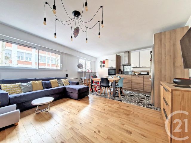 Appartement F4 à vendre - 3 pièces - 63.86 m2 - PARIS - 75020 - ILE-DE-FRANCE - Century 21 Agence De La Mairie
